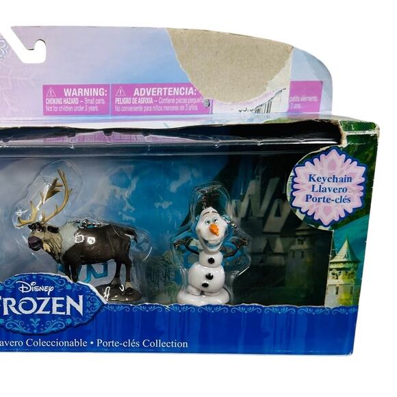 5 for $25| Disney Frozen Collectible Keychain Collection Anna Elsa Olaf Sven - Picture 3 of 5